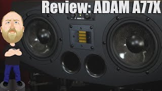 Video thumbnail for Review: Adam A77X Studio Monitors by Riffs, Beards & Gear