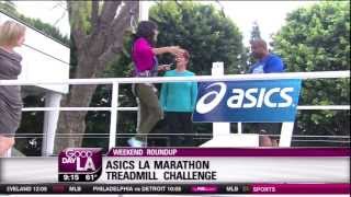 LA Marathon Treadmill Challenge & Marpop Cupcakes! LA Marathon Treadmill Challenge & Marpop Cupcakes!