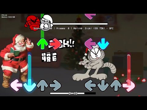 FNF - A VERY NERMALLIN' CHRISTMAS SIDE-DATE - VS NERMAL - Naughty List (composed by car_) (FC)