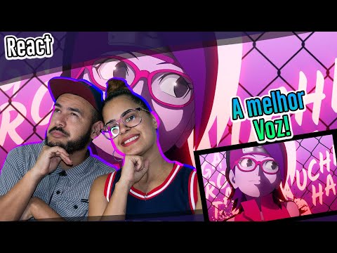 REACT | GAROTA UCHIHA - Trap Vibe | FELÍCIA ROCK - A melhor voz dos RAPS, TRAPS DE ANIME,