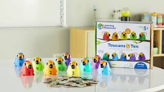 Learning Resources Toucans to 10 Sorting Set