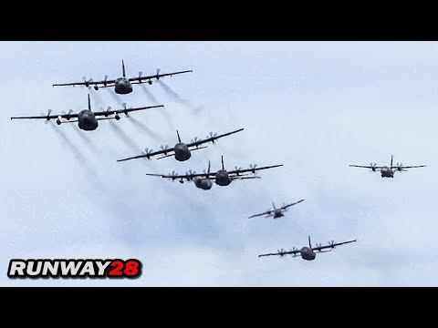 Check This, What a Sight!!! - Rogue Formation Recovery at Eindhoven Air Base