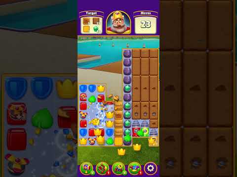 Statisfying Destroy Royal Match Level 1579 #games #royalmatch #music #short #statisfying #destroy