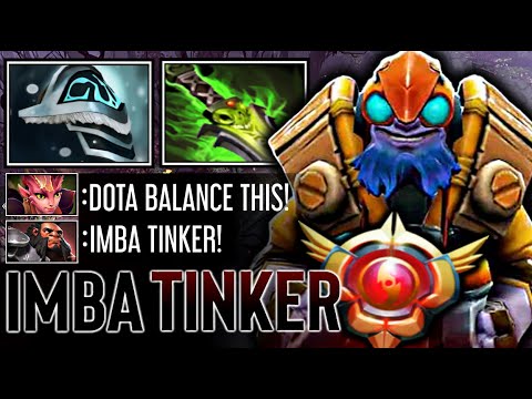 Grand Master Tinker - Call him "IMBA" ( Dota 2 Tinker Gameplay )