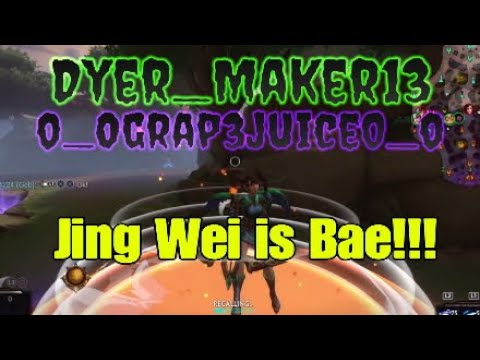 "Jing Wei is Bae!!!" Smite PS4 Jing Wei Gameplay ft. o_Ograp3juice0_o