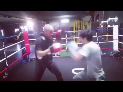 Light Padwork session with kacim "Mecico"
