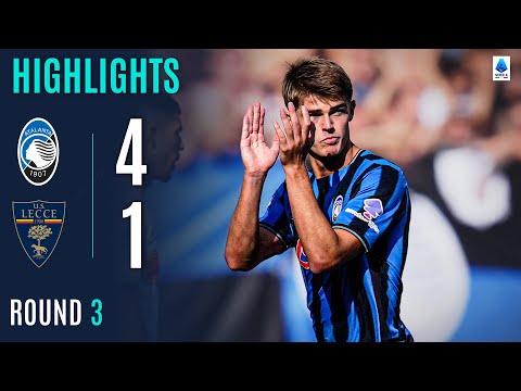 ATALANTA-LECCE 4-1 | HIGHLIGHTS | De Ketelaere Stars in First Atalanta Win | Serie A 2025/26