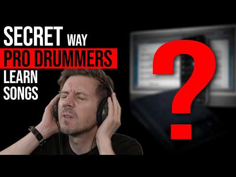 The fastest way to learn songs on drums