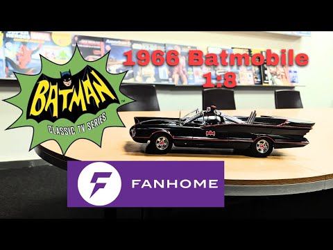 1966 Batmobile 1:8 Fanhome at Planeta Deagostini Barcelona #batmobile #batmobile1966 #fanhome