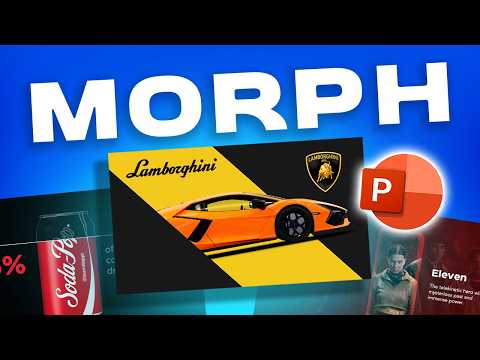 3 creative ways to use MORPH in PowerPoint 🫨