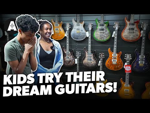 Kids Choose their Dream Guitar Rigs at Andertons!