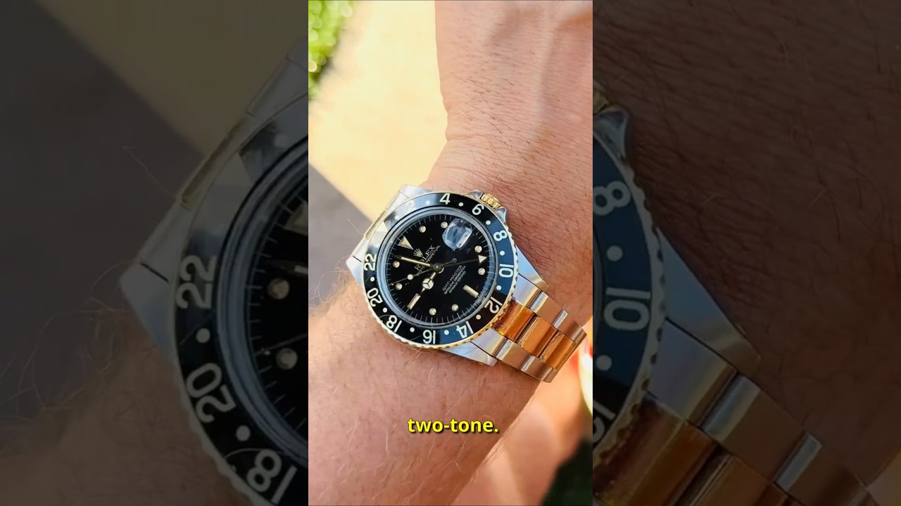 Rolex vintage model under discussion in Theo & Harris video