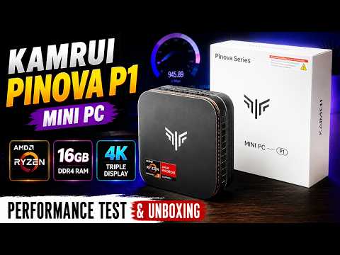 Kamrui Pinova P1 Mini PC - Performance Test & Unboxing