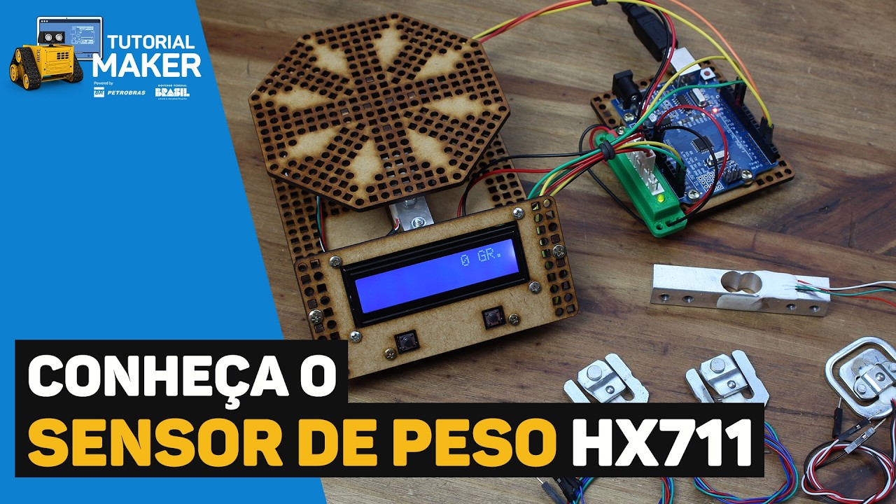 Learn How to Use the HX711 Weight Sensor with Arduino #TutorialMaker