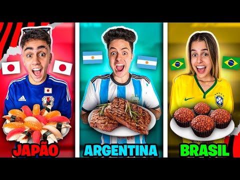 Who eats the most food from the countries hosting the World Cup?
