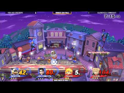 Ultra WBB #117 | Yoda Cage & red berpo vs BlazingPasta & Summerhays - Winners Semi Finals - Smash4