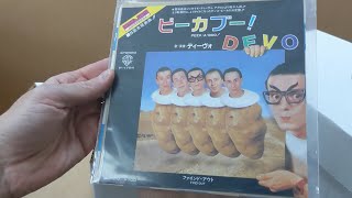 Perusing My 7&quot; Vinyl Collection Part 10: DEVO Box #2...and Bonus Box!