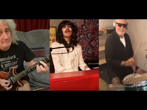 We Are The Champions Isolated Jam With Brian May and Roger Taylor #JamWithBrian #jamwithbri #Queen