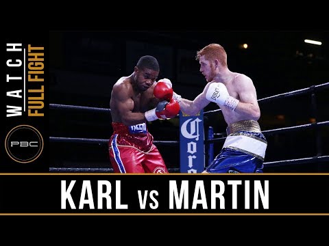 Karl vs Martin FULL FIGHT: November 17, 2017 - PBC on FS1