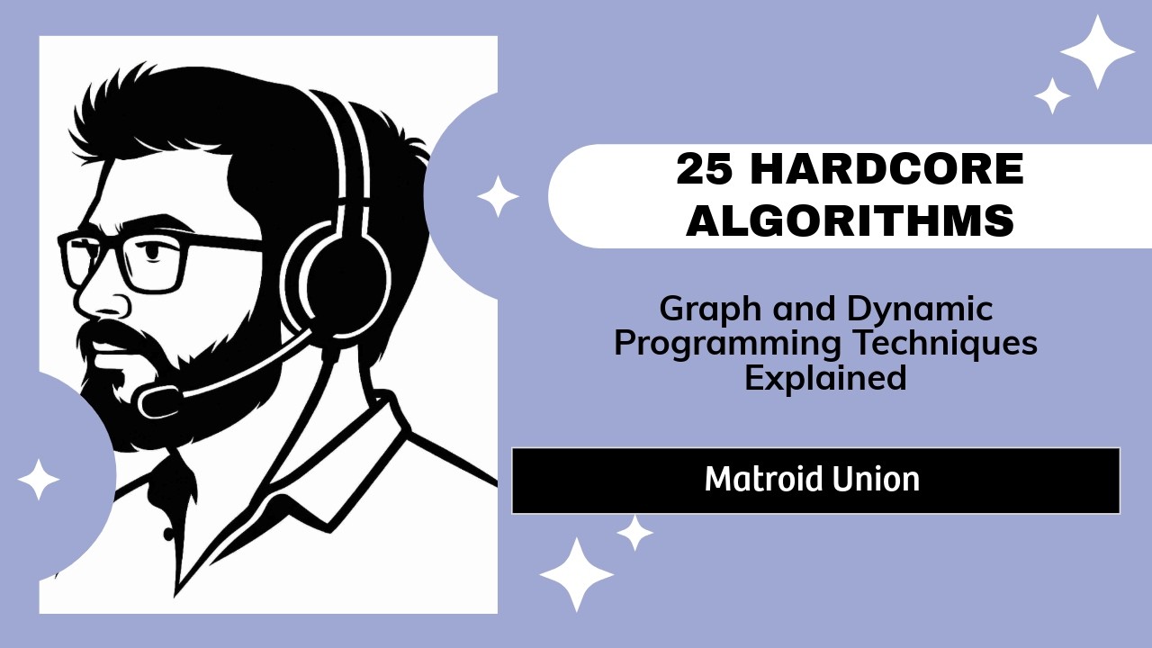 9. Matroid Union Algorithm (Java)