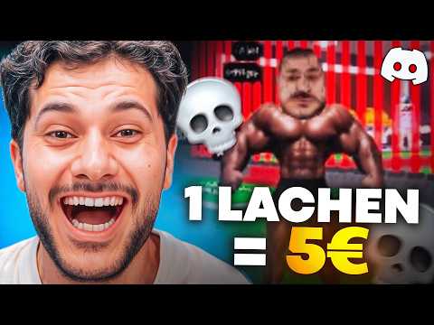 Discord, but 1 laugh = 5€ loss