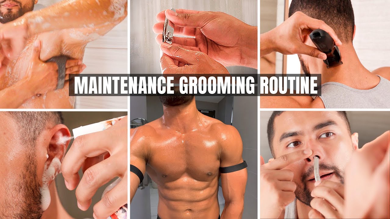 Men's Self Care Maintenance Routine