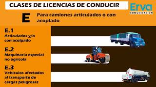 6- Licencia de Conducir: Clase E