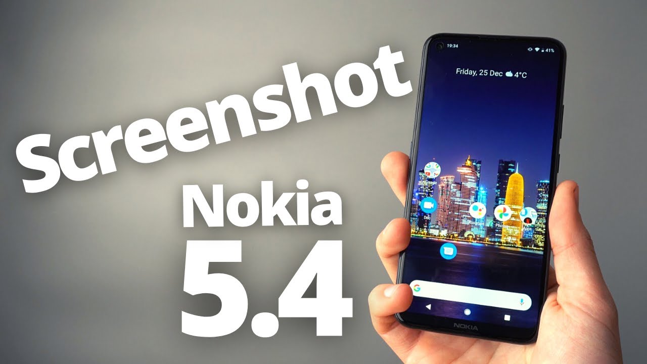 Nokia 5.4 - How to Take Screenshot & Share Send to Someone