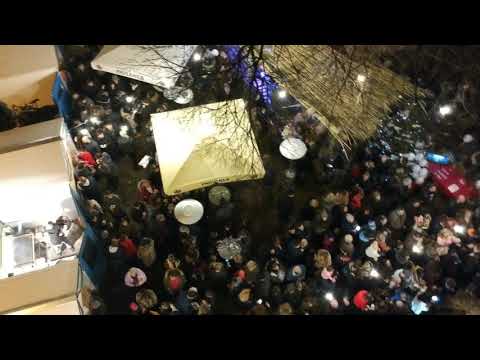 Božina štorija u Žrnovnici, 23.12.2018. - Dolazak Djeda i Bake Božićnjak na kočiji 1. dio