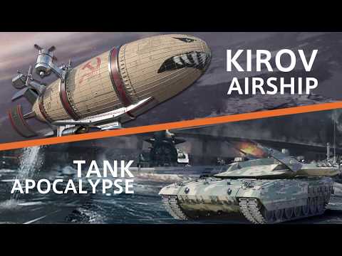 Battle with globe players:Apocalypse Tank VS Kirov Airship