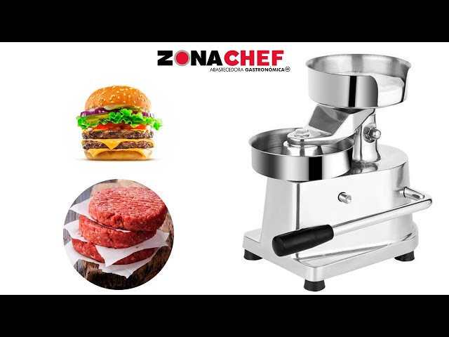 Vídeo relacionado con Kimbatex Kitchen Hamburguesera Eléctrica, Máquina para Hamburguesas y Sándwiches, 18x16,5x14,5 cm, Rojo