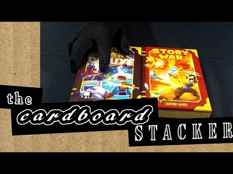 Story War - Demonstration & Review with The Cardboard Stacker 