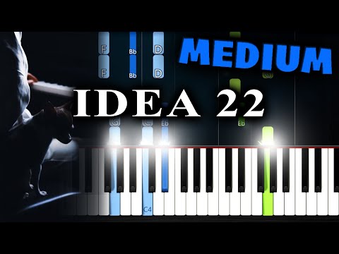 Gibran Alcocer - Idea 22 - Piano Tutorial (MEDIUM)