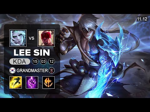 Lee Sin Top vs Viego - KR Challenger Patch 11.12