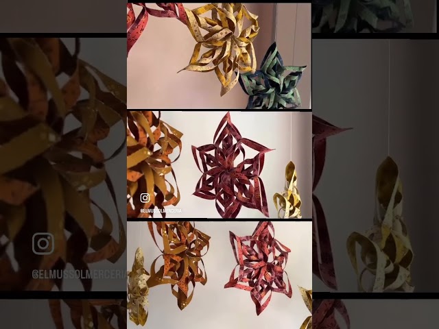 Vídeo relacionado con Estrella fugaz de fieltro amarillo, decoración para manualidades, 3-60 cm, paquete con:100 unidades, ancho: 50 cm