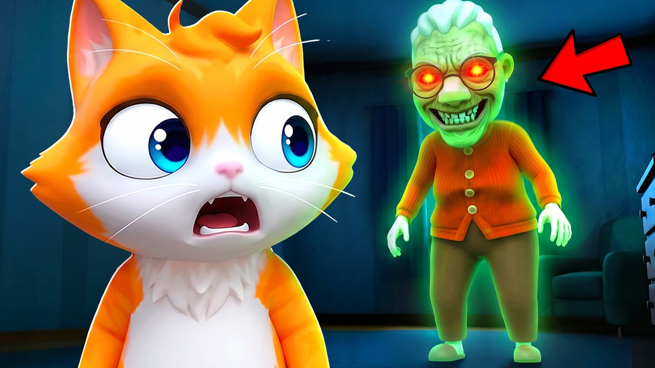 Granny Is A GHOST - I Am Cat VR