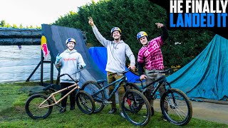 HE ACTUALLY LANDED THE WORLD’S FIRST TRICK AT MY MTB COMPOUND!!
