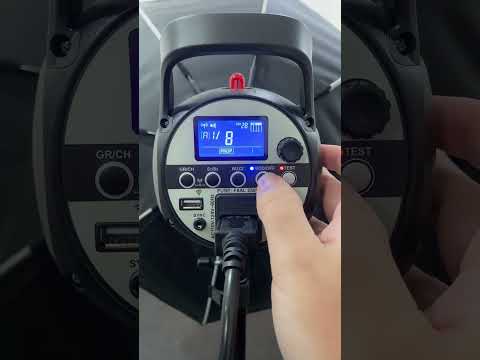 Godox sk400 II / sk400 / sk300 funções dos botões