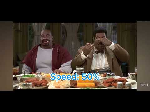 Family Farts Scene Nutty Professor but every fart makes it slower by 10%