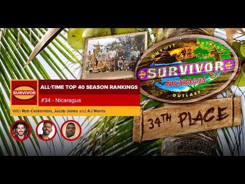 Survivor Top 40 Rankings, #34- Survivor: Nicaragua