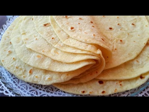 pain tortilla de farine tendre et flexible خبز التورتيلا رطب