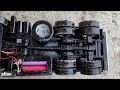 Homemade RC Bharat Benz Dump Truck Bottom How To Make RC Dump Truck At Home