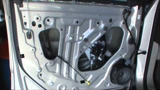SRX Window Problem (2010), replace window motor Part 1