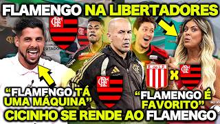 CICINHO e RENATA FAN FICAM ADMIRADOS com o FLAMENGO ! ESTUDIANTES X FLAMENGO | COPA LIBERTADORES