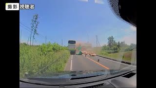 [討論] 日本北海道,國道客運和卡車對撞,5人死亡