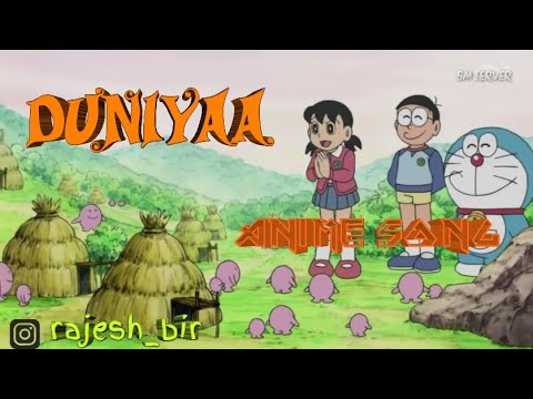 Duniyaa -Animated song | Luka chuppi | दुनिया एनीमेटेड सोंग | AMV song | ft:- Nobita & Sizuga | 2019 Video