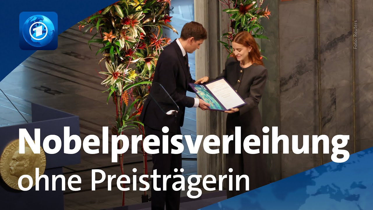 Oslo: Nobelpreisverleihung ohne Preisträgerin Machado