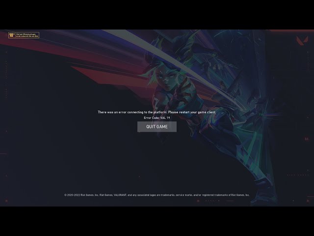 5 most persistent Valorant error codes and how to fix them