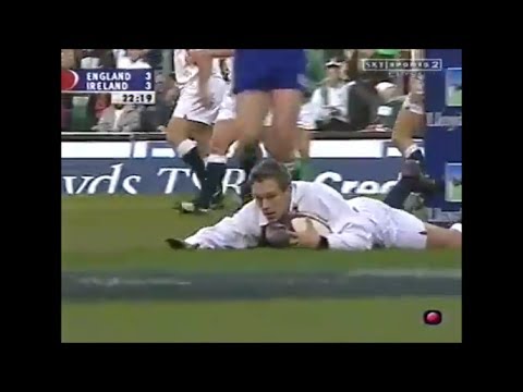 Jonny Wilkinson playmaking at his very very best vs Ireland 2002