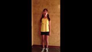 Lydia Botello&#39;s White Christmas Audition